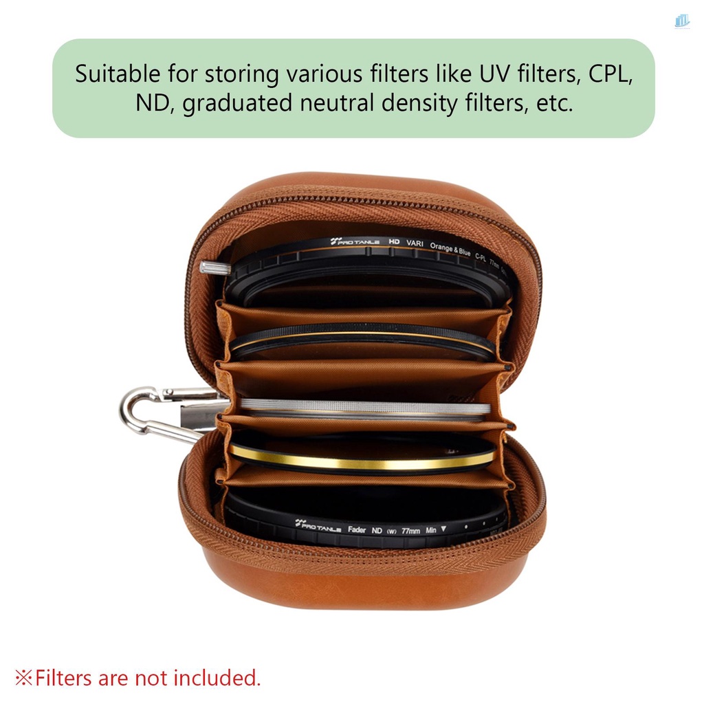 Set 5 Túi Da PU Đựng Bộ Lọc Chống Bụi 82mm Cho smartwatchinone PRO Stanley ND