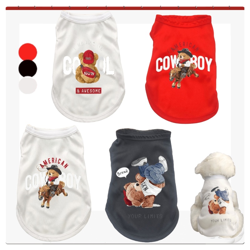 Áo Tank Top Cỡ Vừa Cho Thú Cưng Size S-XXL
