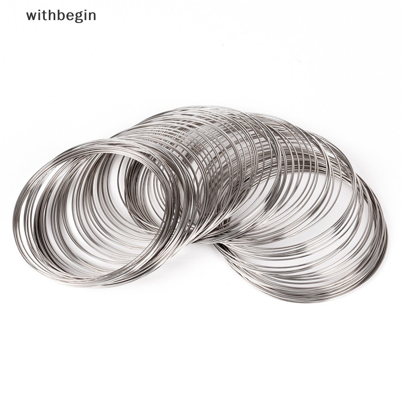 Set 100 Vòng Dây Thép Không Gỉ Làm Trang Sức Thủ Công