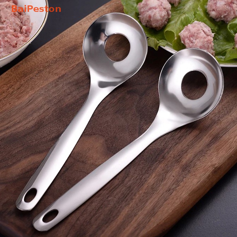 Khuôn Làm Thịt Viên Bằng Thép Không Gỉ Tiện Dụng Cho Nhà Bếp