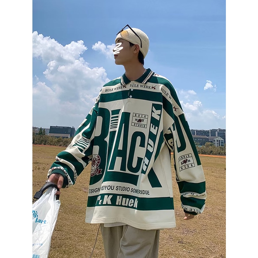 Áo Nỉ Cổ Tròn Dáng Rộng In Họa Tiết Thời Trang Hàn Quốc Mới Cho Nam Nữ