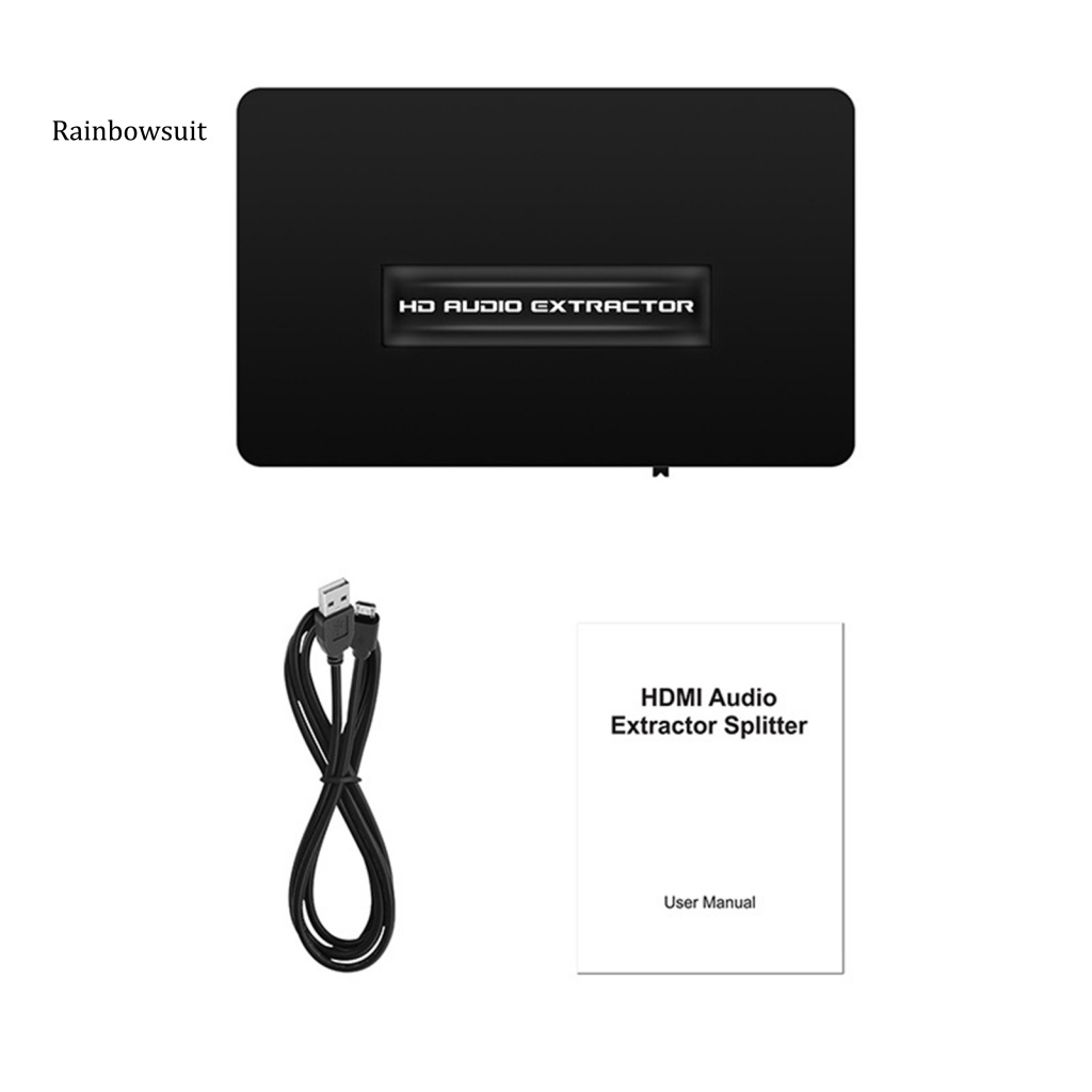 Bộ Chuyển Đổi Âm Thanh HDMI 1080P 4K SPDIF 3.5mm Độ Phân Giải Cao Cho Văn Phòng