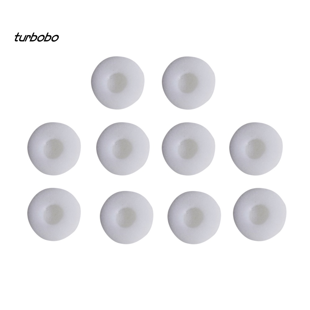 Set 10 Nút Bọc Đầu Tai Nghe Bằng Xốp Mềm Đàn Hồi Thông Dụng