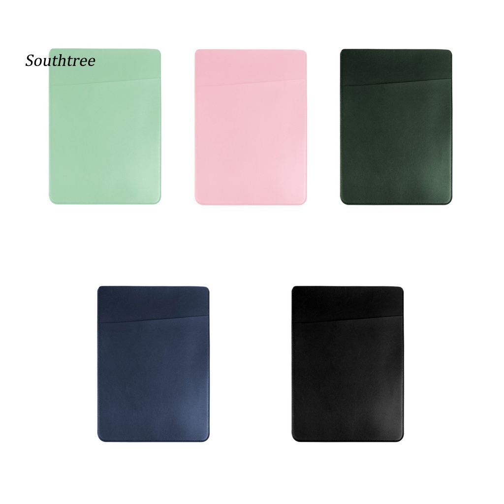 Túi Đựng Laptop Bằng Da Giả Hai Ngăn Chống Sốc Chống Nước Thông Dụng Cho Notebook 10 / 11 / 13 / 14 / 15.6 Inch