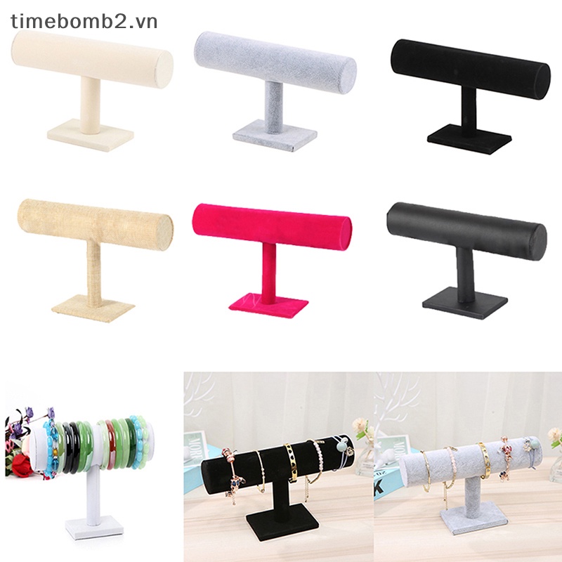 Giá Đỡ Trưng Bày Trang Sức Hình Chữ T Tiện Dụng