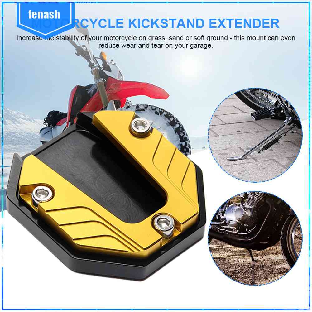 Đệm Chân Chống Bằng Hợp Kim Nhôm Cho Xe Máy Scooter