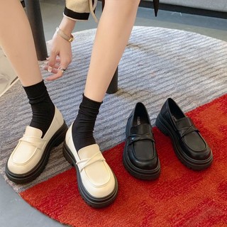 Giày Lười Da Mềm Thoải Mái Cho Nữ