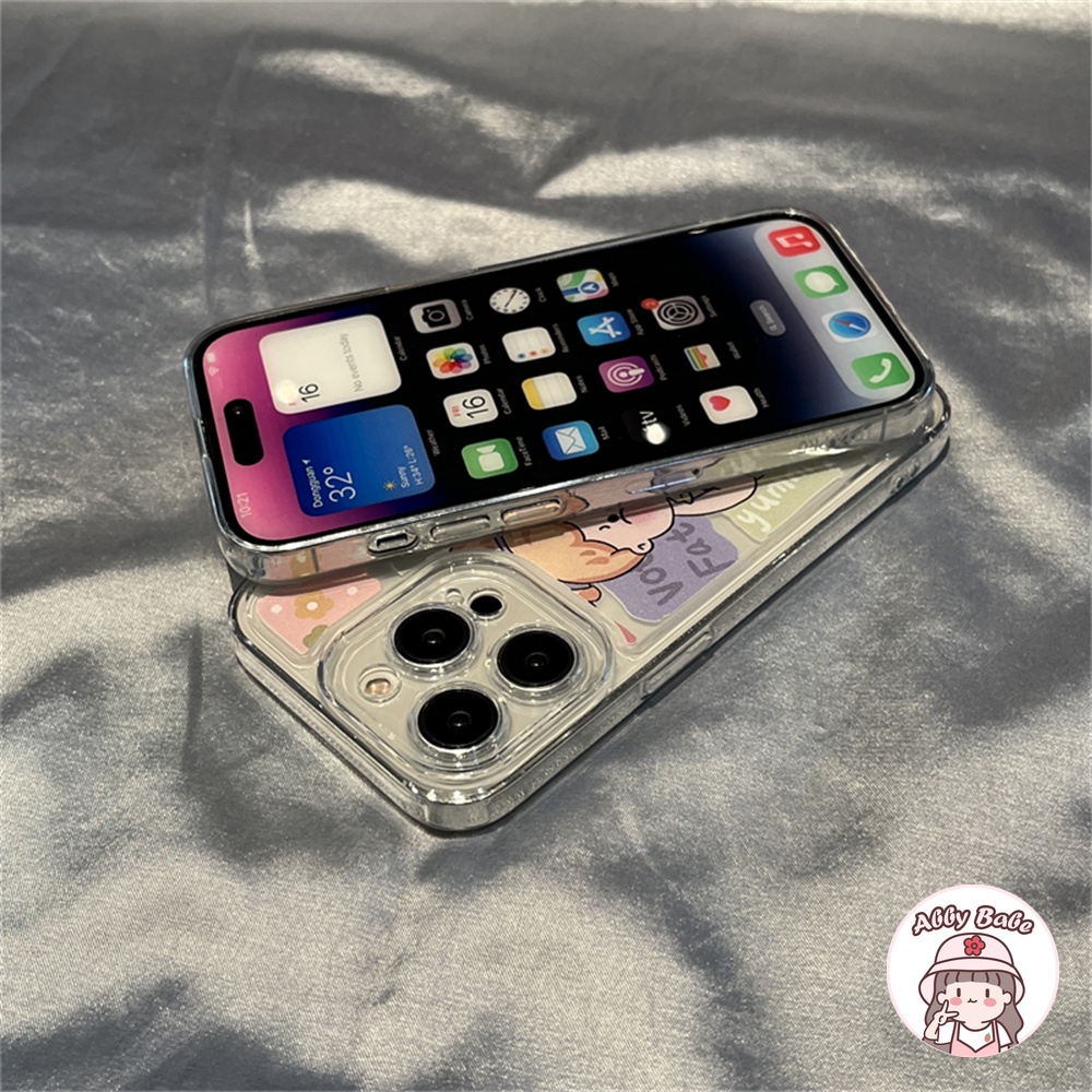 Ốp Điện Thoại TPU Mềm Trong Suốt Chống Sốc In Hình Que Kem Cho IPhone 14 Pro Max 11 12 11 Pro Max X XS 7Plus