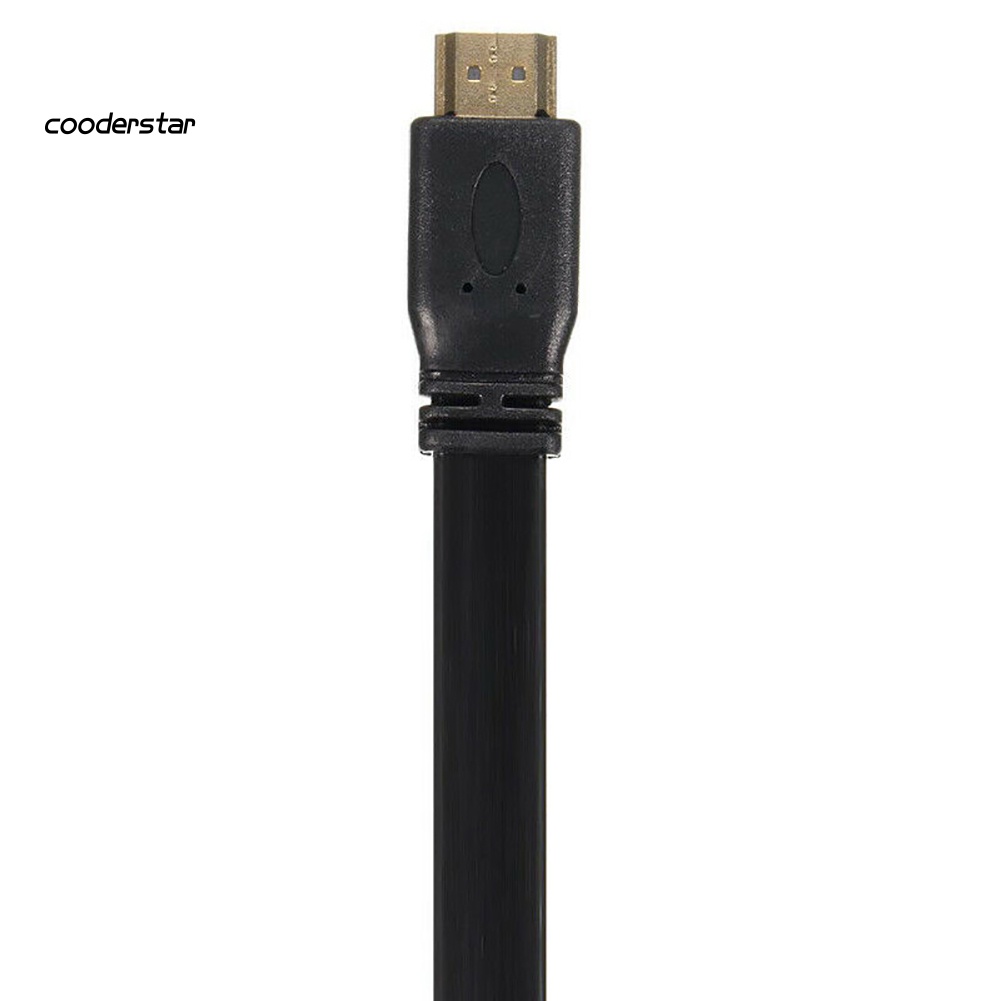 Dây Cáp Phẳng Nối HDMI Tốc Độ Cao Cho Audio Video AV HDTV PS3