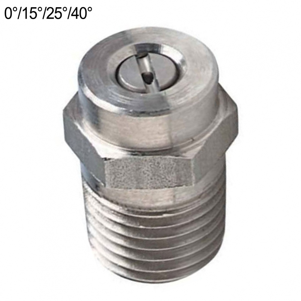 Vòi Phun Làm Sạch Bằng Thép Không Gỉ Chất Lượng Cao 0° 15° Thanh 400 Bar 400