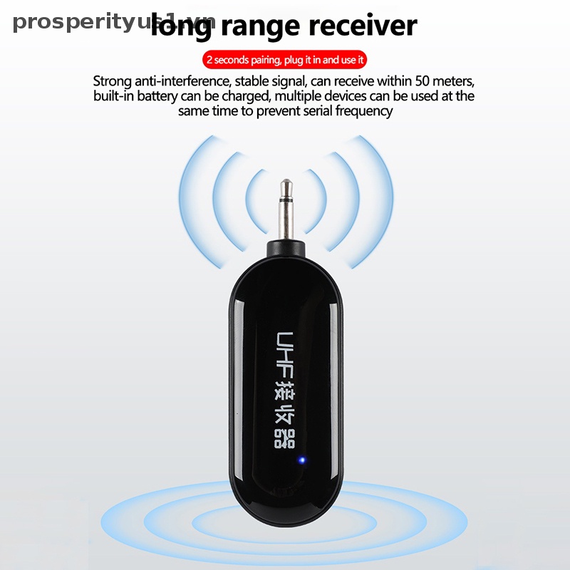 Tai Nghe Không Dây Kết Nối Bluetooth 2 Trong 1 Dùng Cho Bộ Khuếch Đại Âm Thanh [prosperityus1] [prosperityus1]