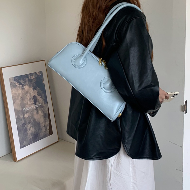 Túi Xách Đeo Vai Thiết Kế Đơn Giản Phong Cách Retro Thời Trang Cho Nữ