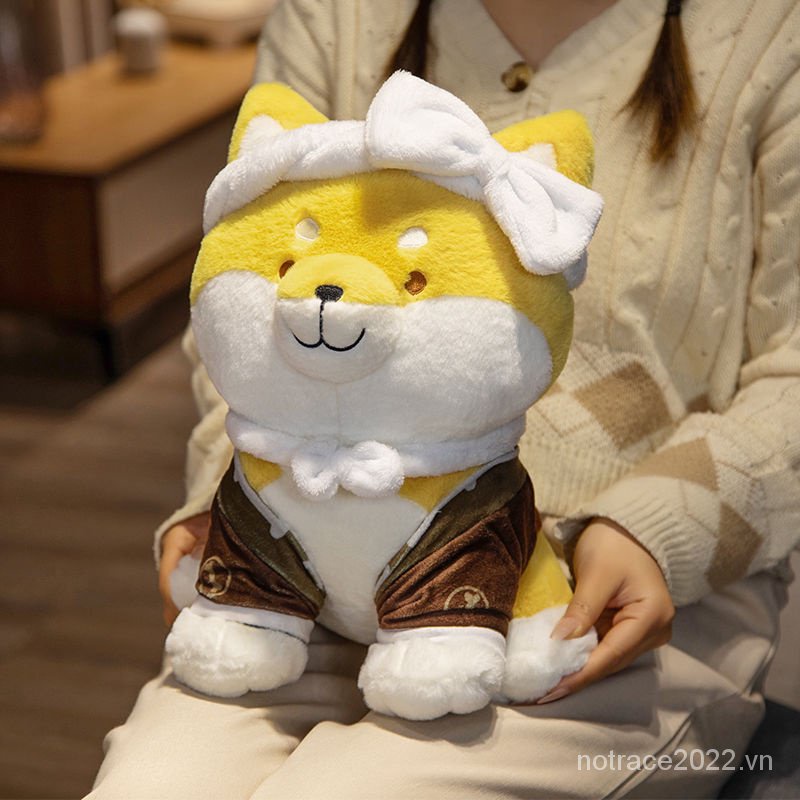 ★Genshin Imapct★Thú Nhồi Bông Hình Chú Chó Shiba Inu Dễ Thương