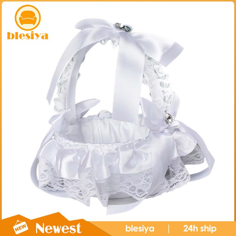 Giỏ Đựng Đồ Dùng Có Tay Cầm Độc Đáo Trang Trí Tiệc Cưới / Nhà Thờ