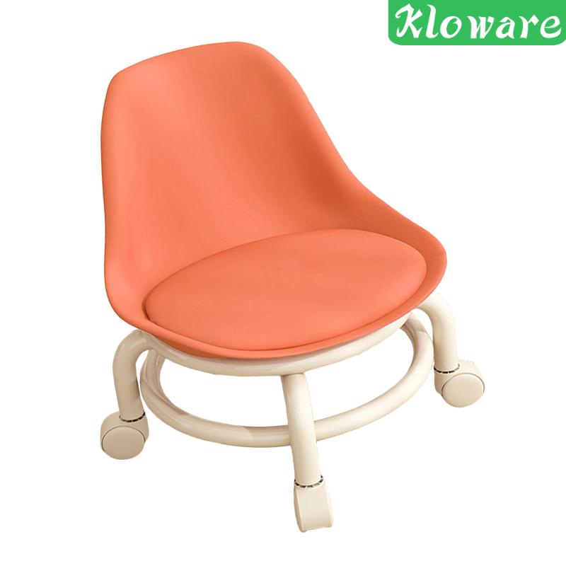 Ghế Xoay Tròn Thấp Có Bánh Xe Cho Tập Thể Dục / Văn Phòng