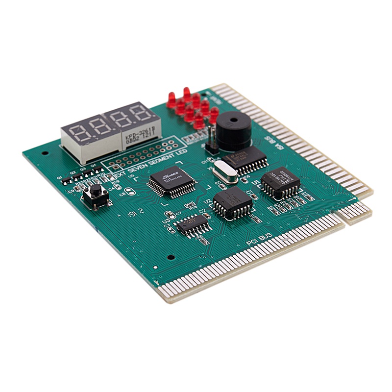 Thẻ chẩn đoán bo mạch chủ PC Máy phân tích mã POST PCI-ISA 4 chữ số