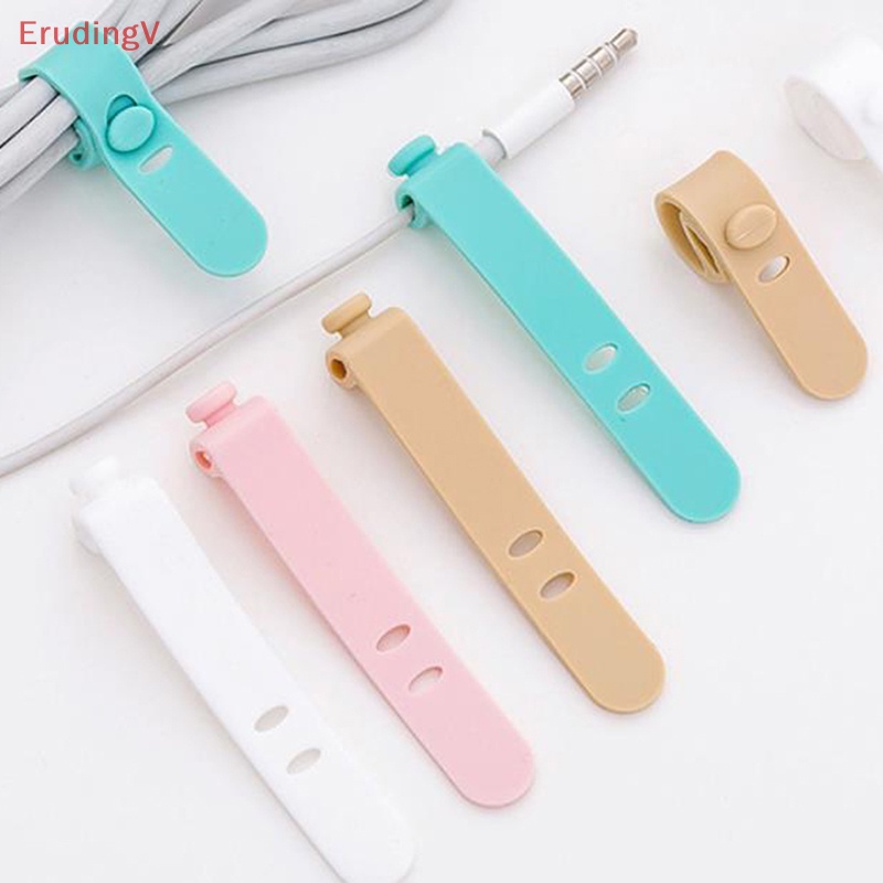 Bộ 32 Kẹp Cố Định Dây Cáp Bằng Silicon Tiện Dụng