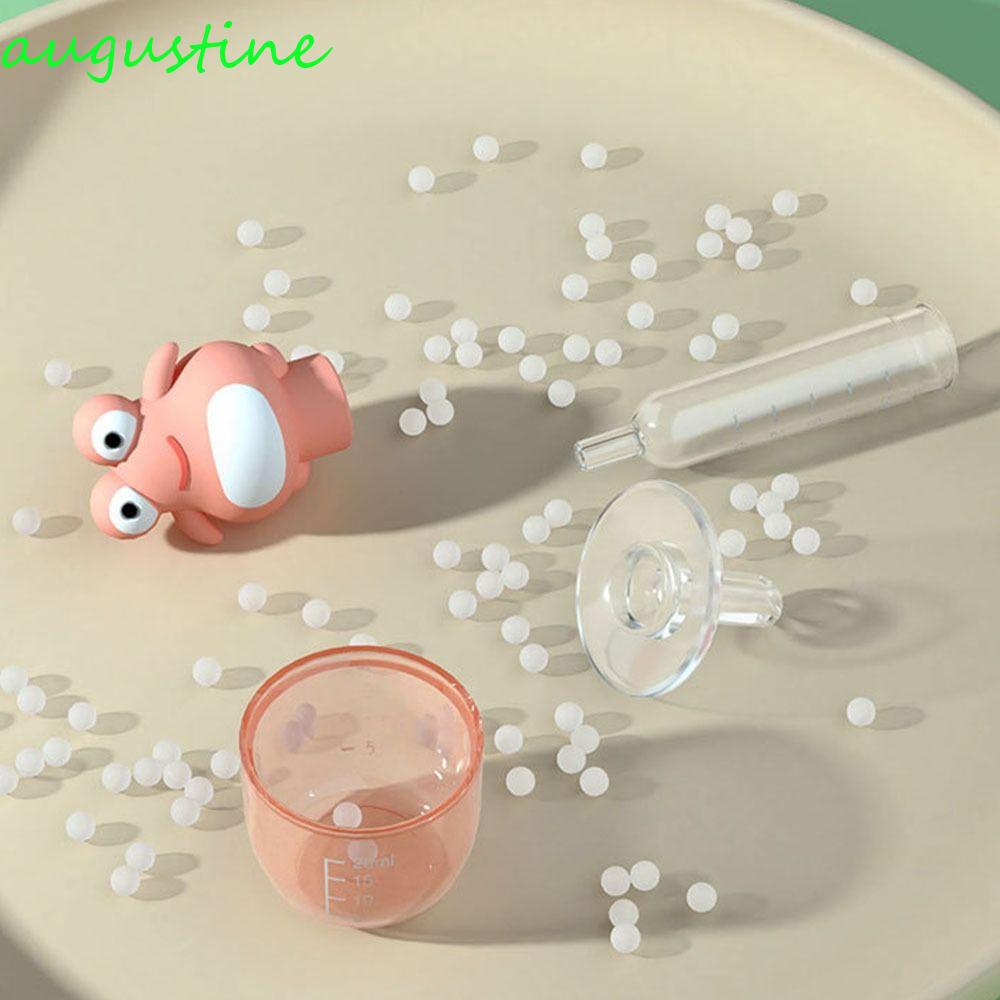 Bình Uống Sữa Bằng Silicon Mềm Hình Chú Ếch Hoạt Hình Kèm Muỗng Đo Lường Cho Trẻ Sơ Sinh