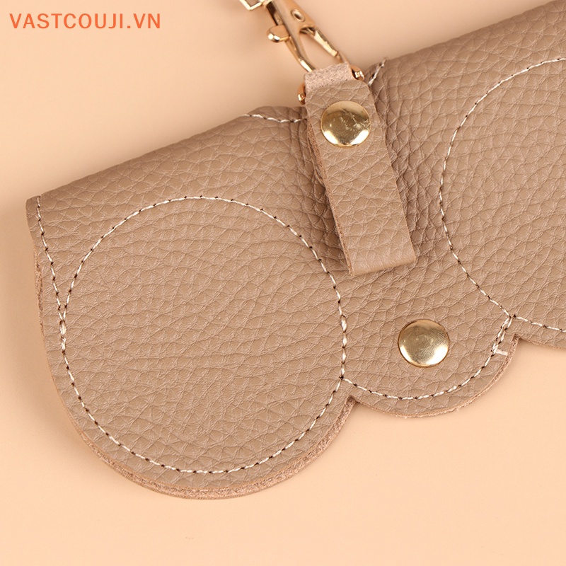 1 Túi Da Thủ Công Đựng Mắt Kính Phong Cách Retro