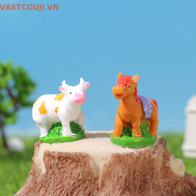 Mô Hình Chim Cú Mèo Bằng Nhựa Resin Dễ Thương Trang Trí Tiểu Cảnh DIY