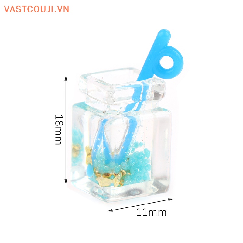 2 / 10 Ống Hút Mini Bằng Nhựa Phát Quang Dùng Làm Trang Sức DIY