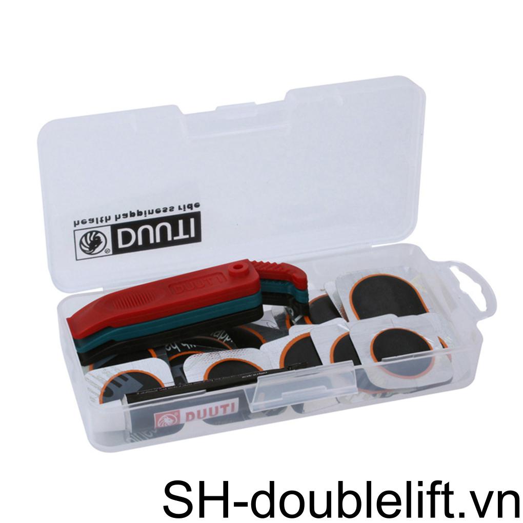 Bộ Dụng Cụ Sửa Chữa Lốp Xe Đạp Có Thể Tái Chế Kèm Hộp Đựng Tiện Lợi DUUTI