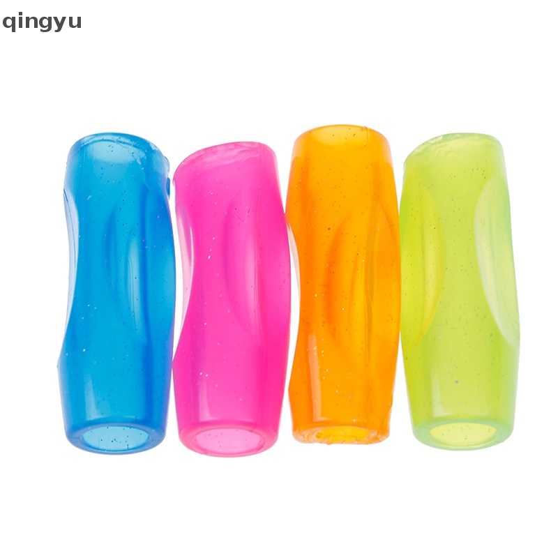 Set 4 Đầu Bọc Bút Chì Bằng Cao Su Mềm Cho Bé