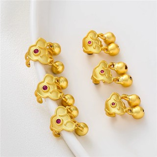 Khóa cài túi xách / vòng tay / dây chuyền dát vàng 18k màu sắc diy