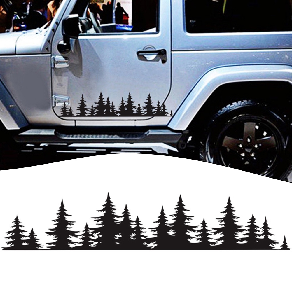 Miếng Dán Vinyl Hình Đồ Họa Rừng Núi Dễ Lắp Đặt Phù Hợp Cho Mọi Phương