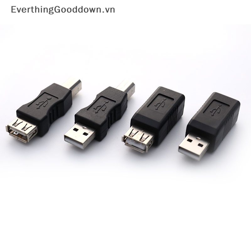 Đầu Nối Chuyển Đổi USB 2.0 type A Female Sang type B Male Cho Máy In