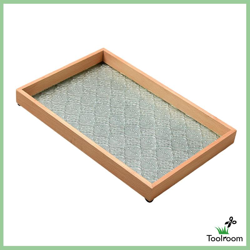 Khay Kính Dập Nổi Đựng Đồ Trang Điểm Đa Năng Cho Tiệc Tùng