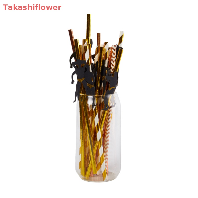 Set 6 Ống Hút Trang Trí Tiệc Tùng Cho Nam