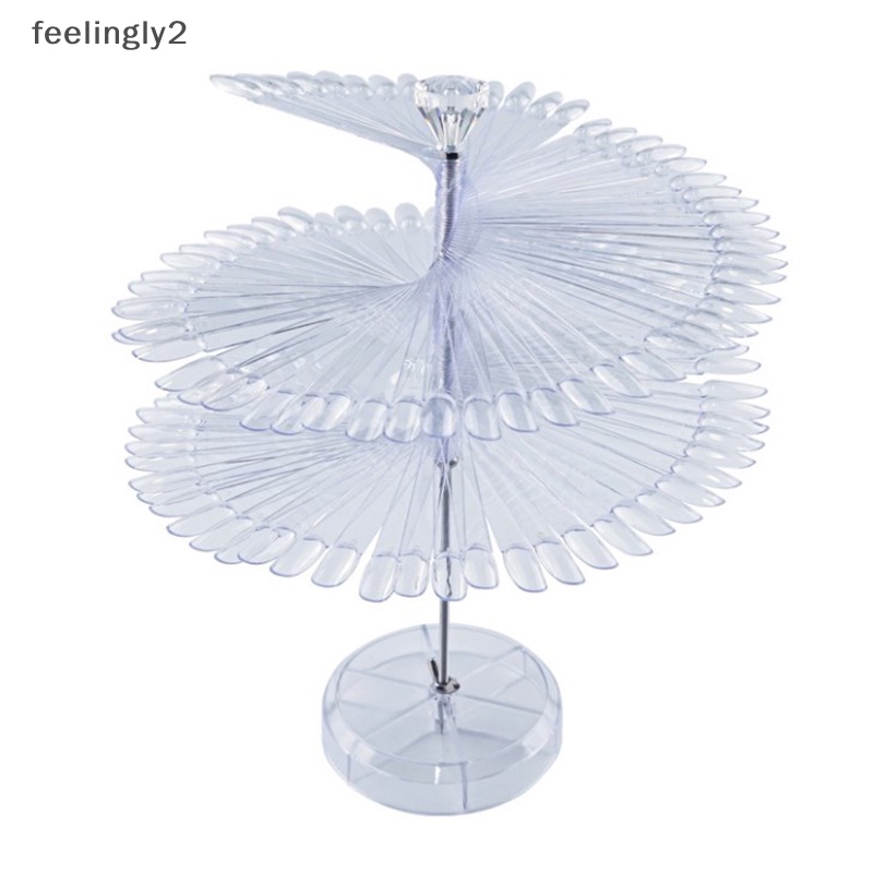 Giá Đỡ Trưng Bày Móng Tay Giả Hình Xoắn Ốc 120 Màu