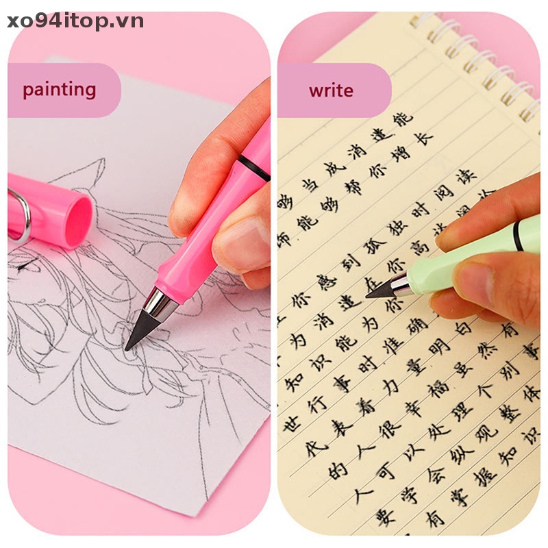 Bút Chì Kẹp Kèm Gôm Tẩy Hình Động Vật / Trái Cây Sáng Tạo