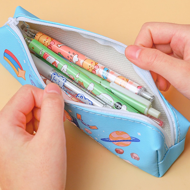 Túi Đựng Bút Họa Tiết Hoạt Hình Dễ Thương Sức Chứa Lớn
