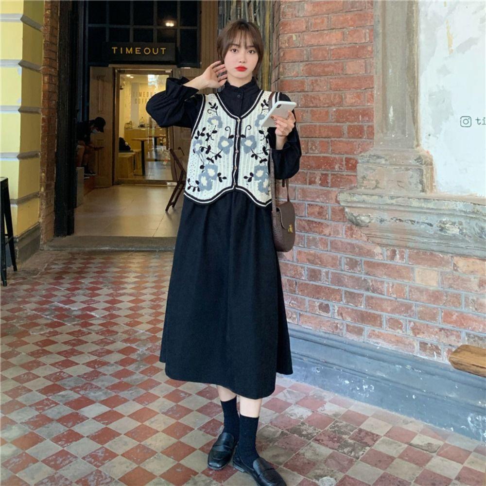 Áo Croptop Chất Liệu Cotton Dáng Rộng Thêu Họa Tiết Hoa Dễ Thương Thời Trang Mùa Hè Cho Nữ