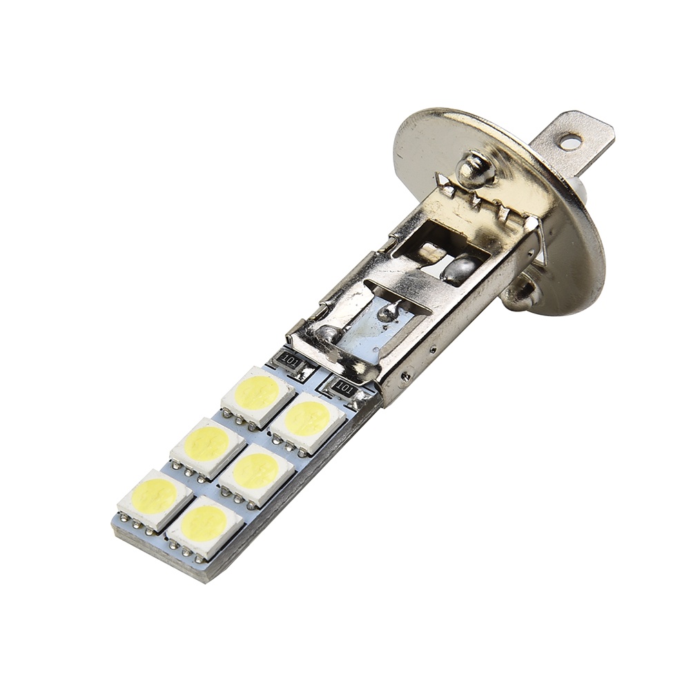 Set 2 Bóng Đèn Pha H1 12V-24V 1800LM 55W Ánh Sáng Trắng Dành Cho Ô Tô