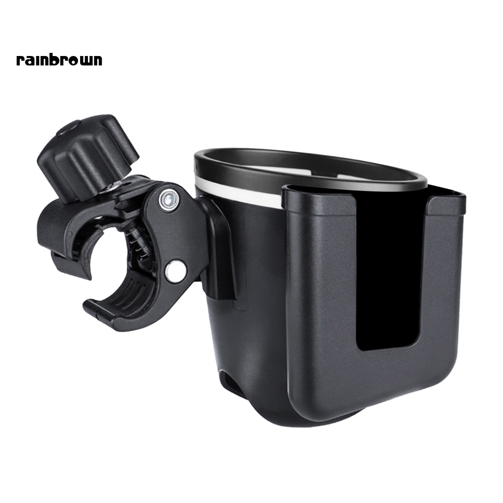 Giá Đỡ Bình Nước 2 Trong 1 Chống Trượt Cho Xe Đẩy Em Bé