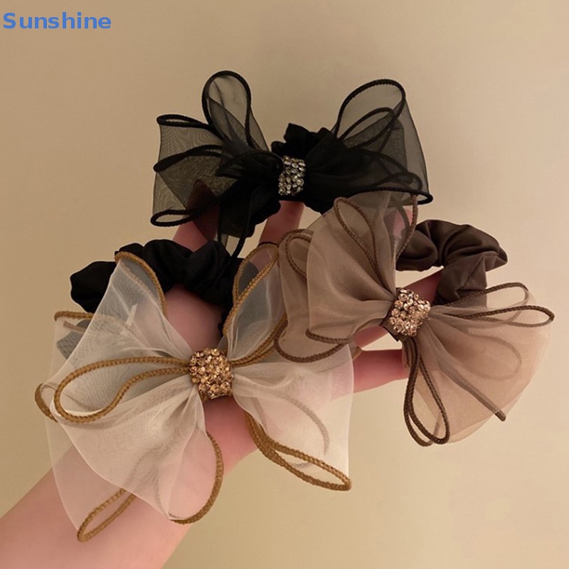 Dây Cột Tóc Lưới Đơn Giản Thời Trang 2022