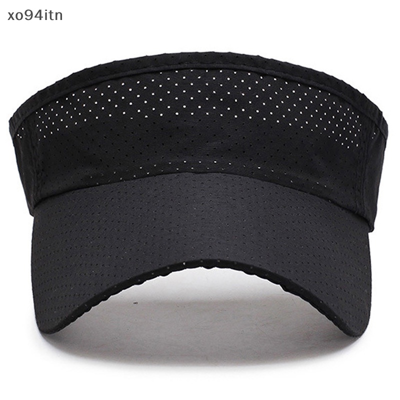 Mũ Lưỡi Trai Hở Chóp Màu Trơn Chống Nắng Thoáng Khí Điều Chỉnh Được Cho Nam Và Nữ Chơi Tennis / Golf / Chạy Bộ