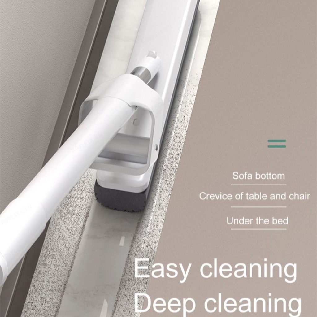 Cây Lau Nhà Khô / Ướt Kèm Đồ Ép Bọt Biển Tiện Dụng