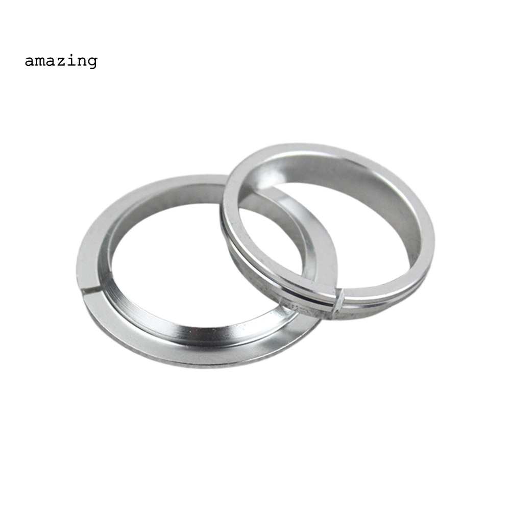 1 Bộ Tai Nghe Xe Đạp 34mm Bằng Hợp Kim Nhôm Không Ren Có Độ Chính Xác Cao Kèm Vỏ Bọc