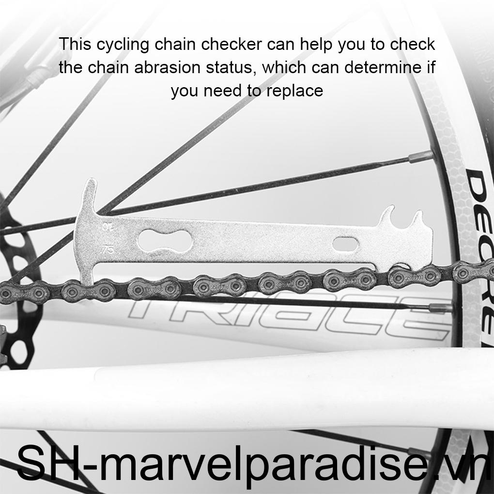 [MAPD] Dụng Cụ Đo Dây Xích Xe Đạp Bằng Thép Không Gỉ Chống Mài Mòn