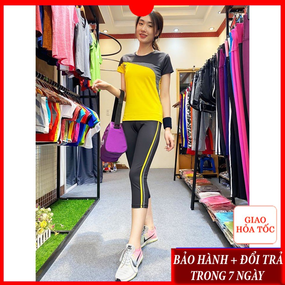 Shop bán set bộ quần áo thể thao trang phục thể dục thẩm mỹ hàng hiệu chính hãng cho nữ đẹp giá rẻ