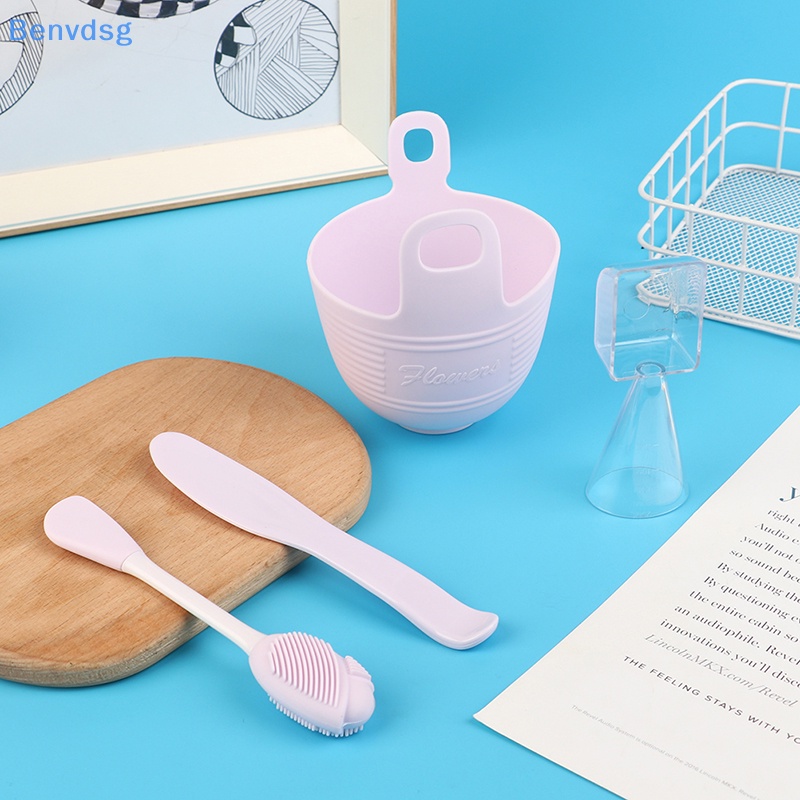 Bộ Dụng Cụ Tự Trộn Đắp Mặt Nạ 4 Trong 1 Tiện Dụng