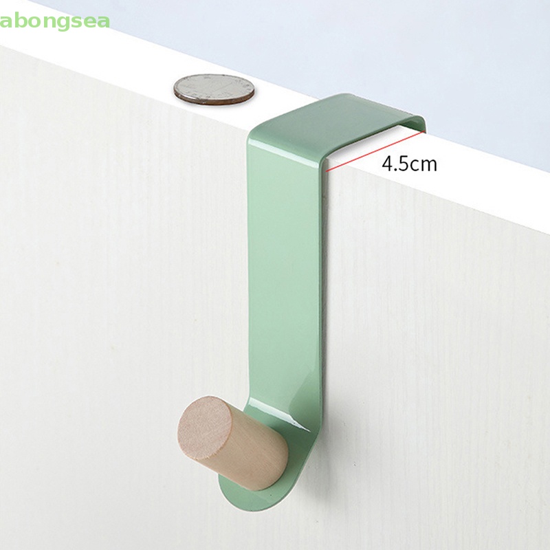 1 Móc Treo Đồ Bằng Thép Carbon Gắn Cửa Sau Lưng Tủ Tiện Dụng