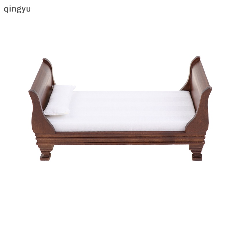 Giường Ngủ Mini Tỉ Lệ 1: 12 Trang Trí Nhà Búp Bê