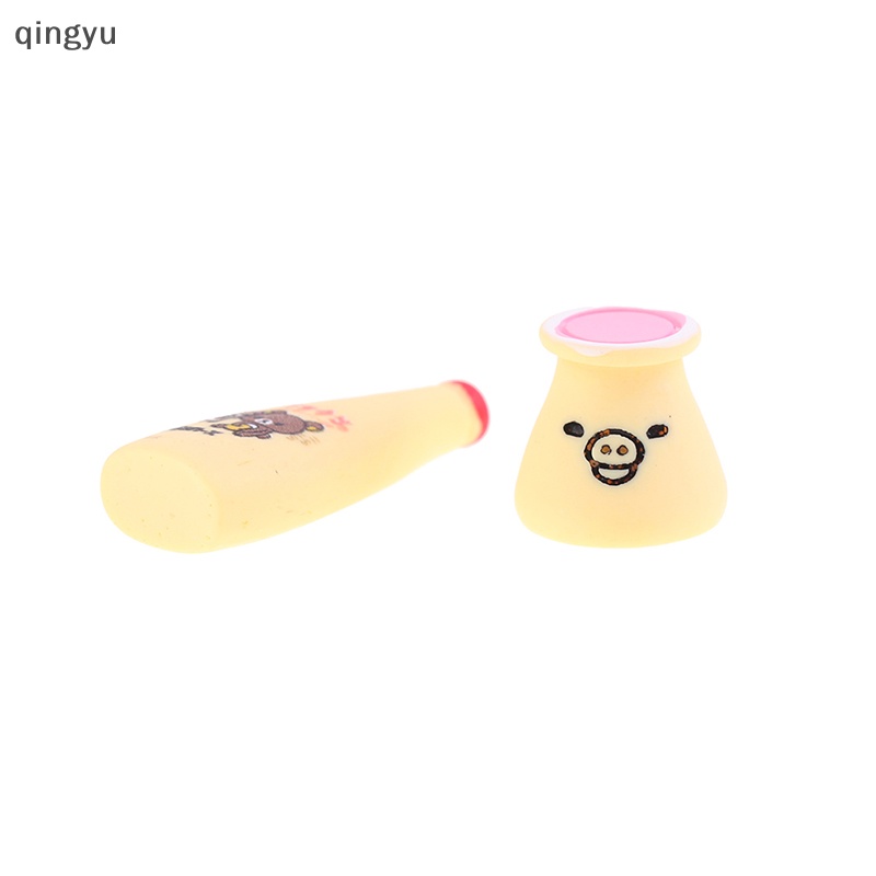 Set 6 Mô Hình Bánh Pudding Mini Tỉ Lệ 1: 12 Trang Trí Nhà Búp Bê