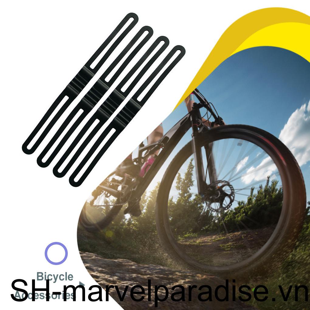 [MAPD] Gói 4 Dây Đai Silicon Giữ Điện Thoại Chống Trượt Có Thể Tái Sử Dụng Cho Xe Đạp