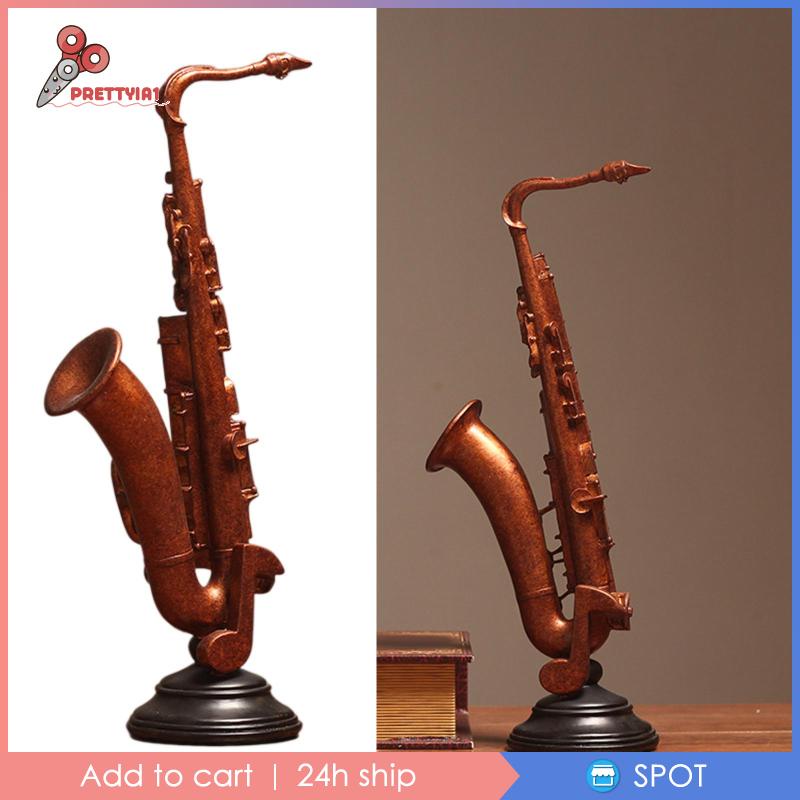 [Prettyia1] Tượng Nhạc Cụ Có Đế Dùng Trang Trí Nhà